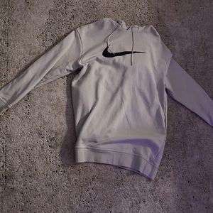 white nike hoodie